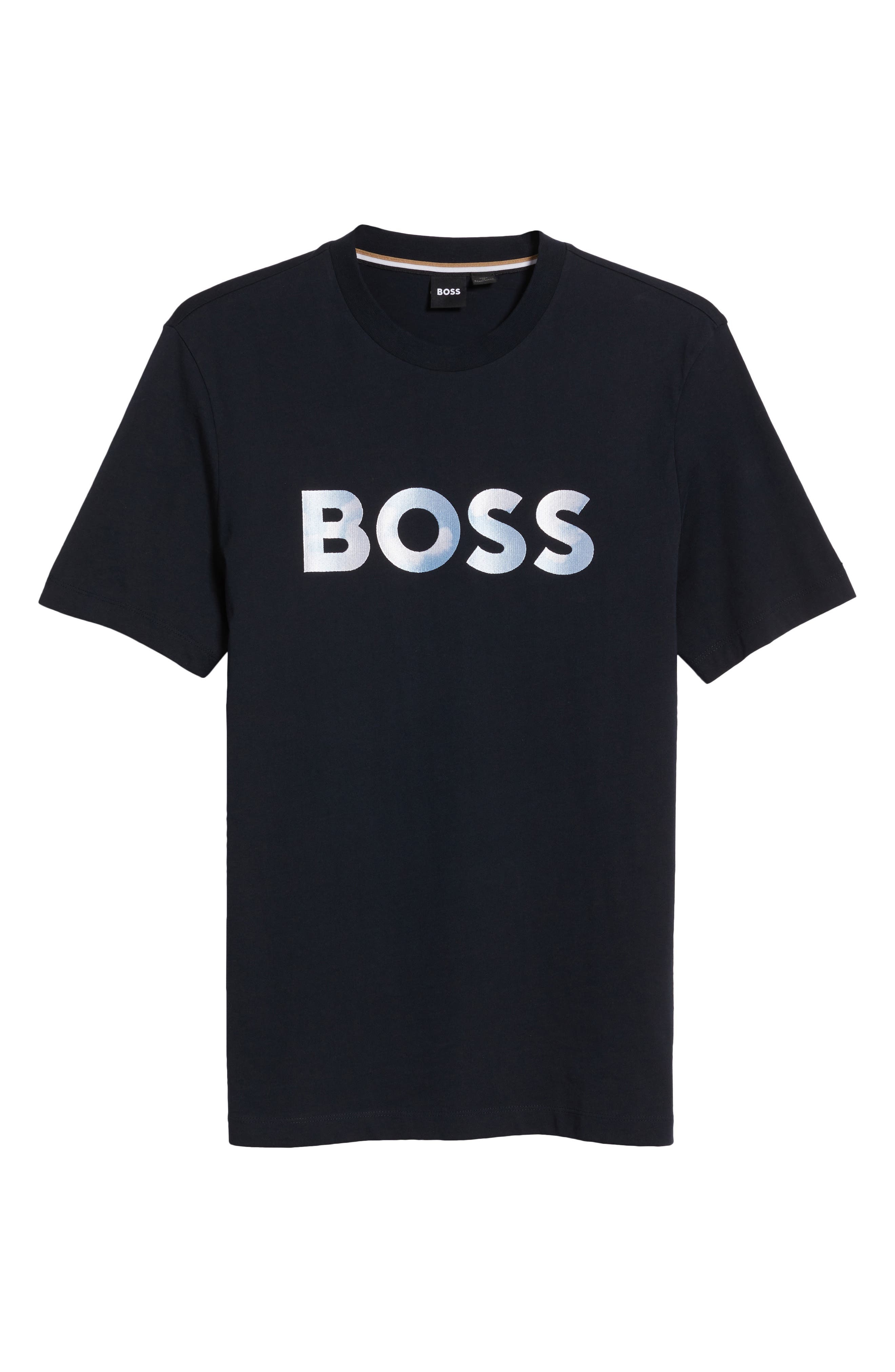 BOSS Thompson Logo Graphic T-Shirt in Dark Blue at Nordstrom - 5