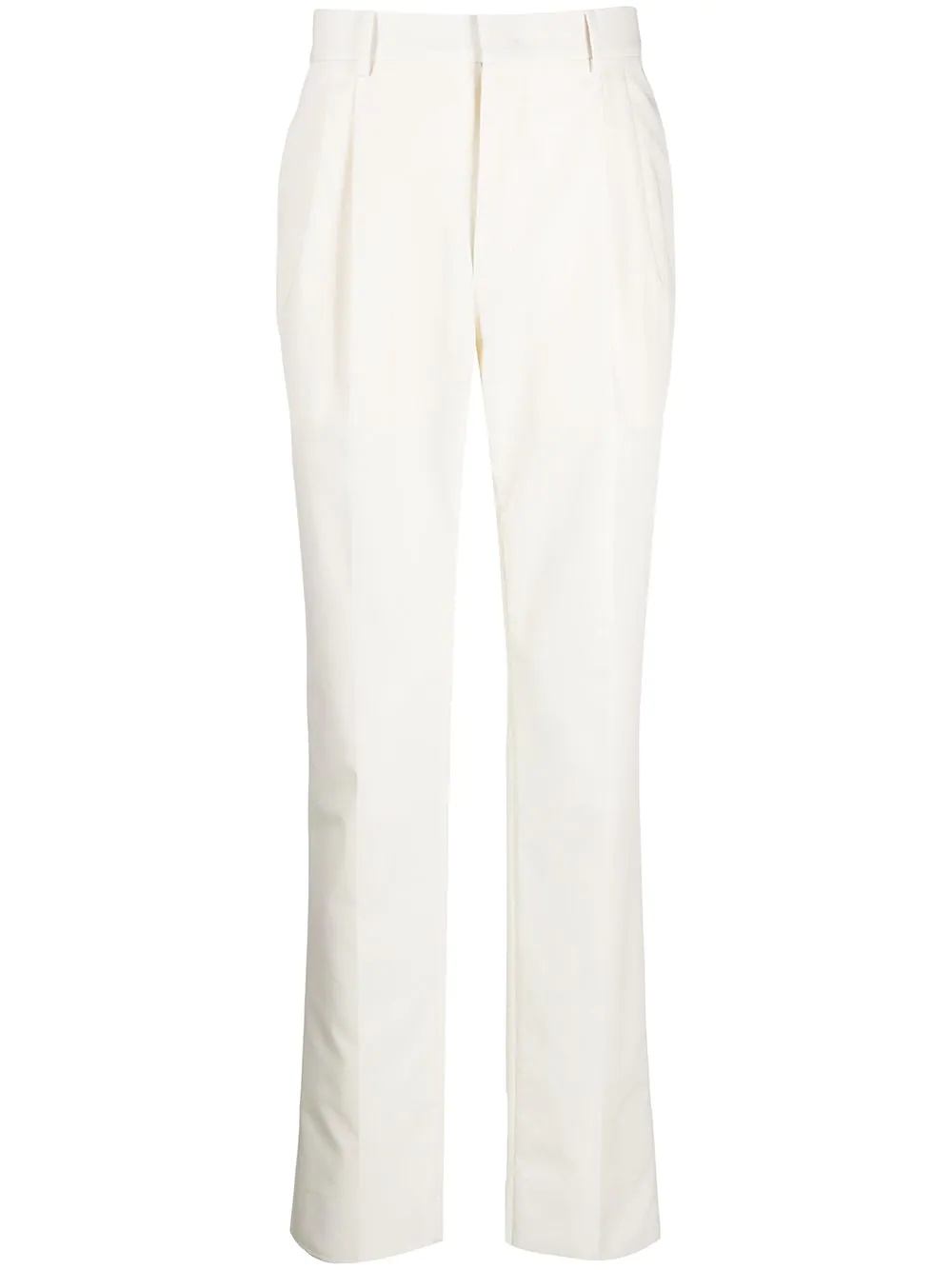 straight-leg tailored trousers - 1