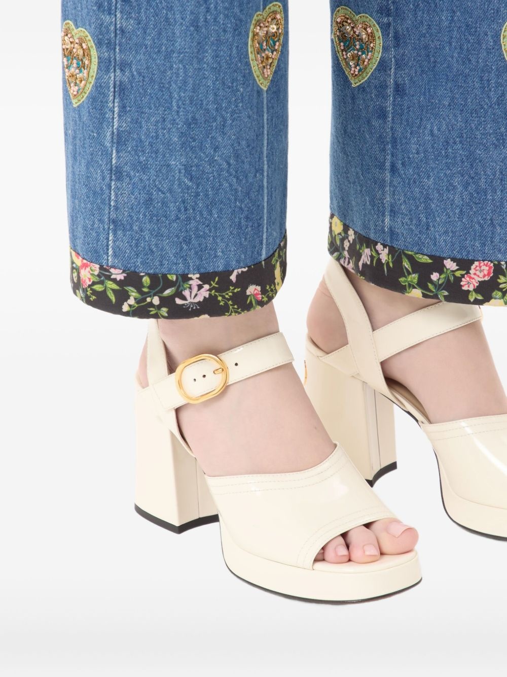 100mm Fawcette sandals - 7