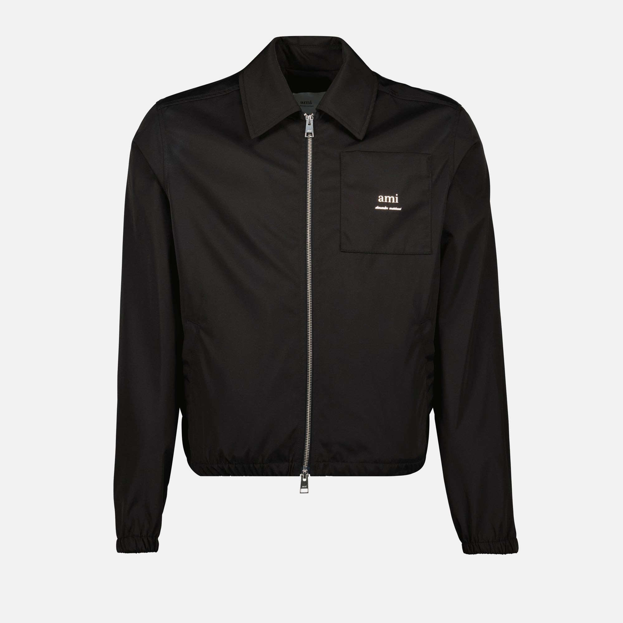 Blouson zippé Ami alexandre mattiussi - 1