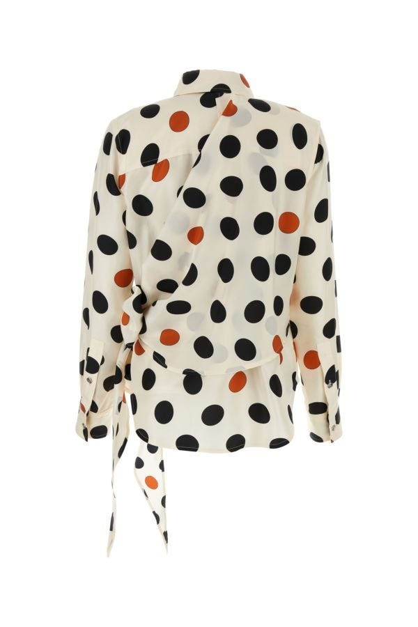 Printed silk shirt - 3