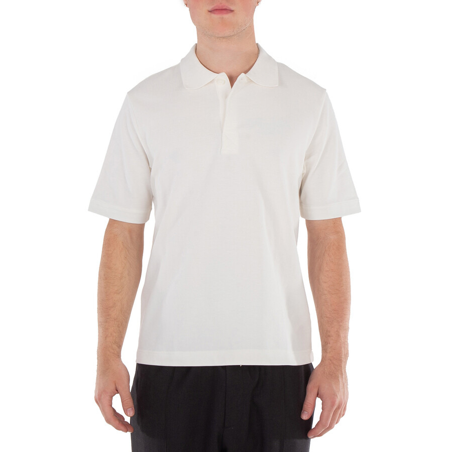 Burberry Striped Cotton Polo Shirt - 1