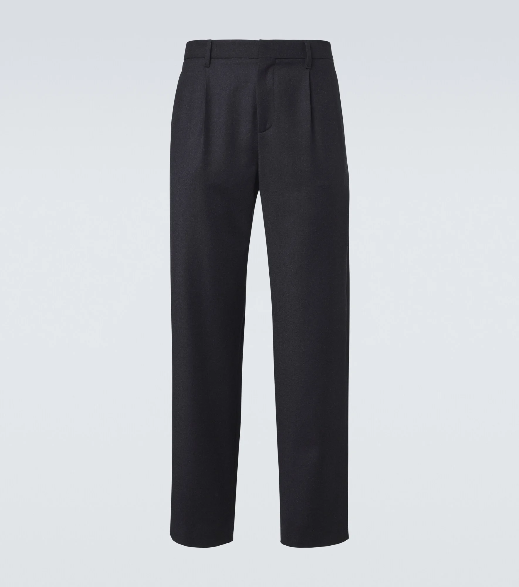 Wool wide-leg pants - 1