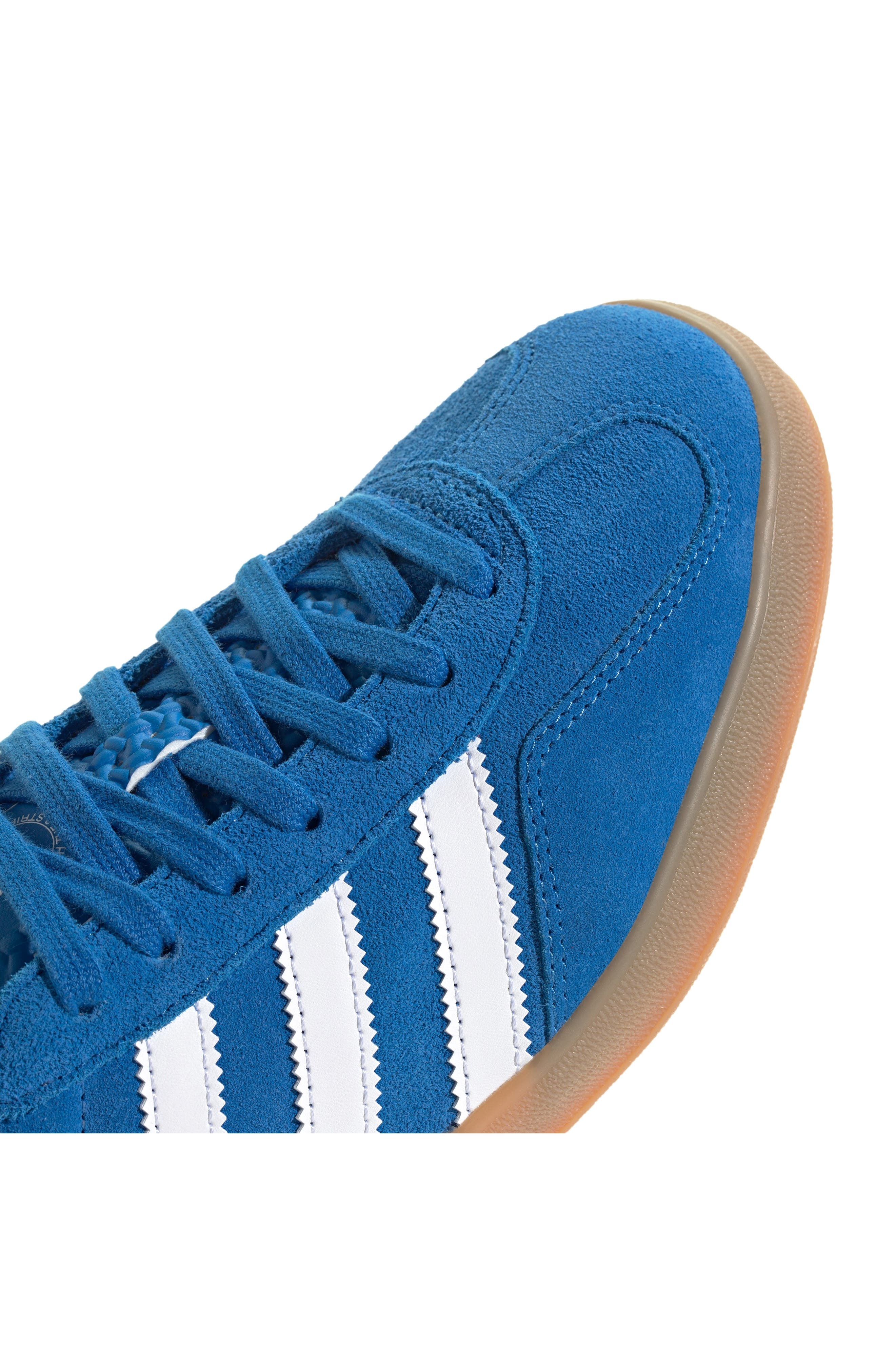 adidas Gazelle Indoor Sneaker in Bluebird/White/Gum at Nordstrom - 9