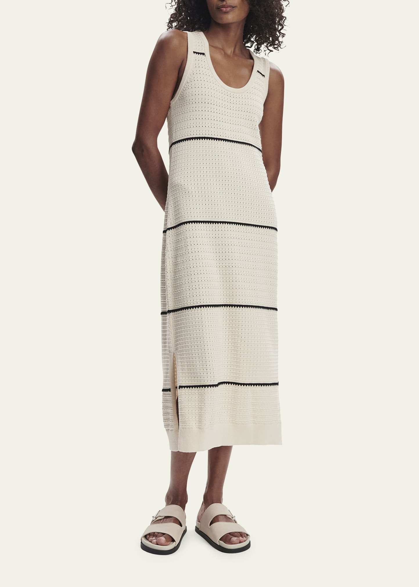 Scott Scoop-Neck Midi Dress - 5