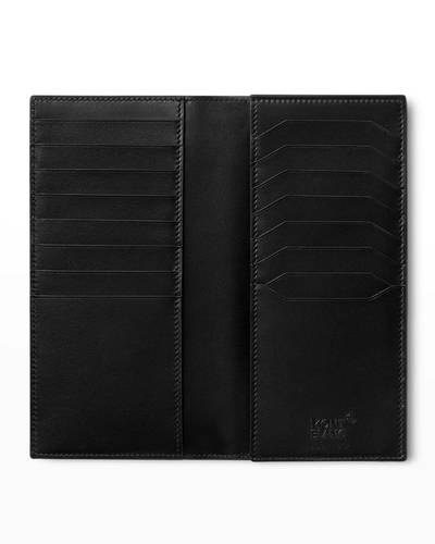 Montblanc Men's Meisterstück Long Bifold Leather Wallet outlook