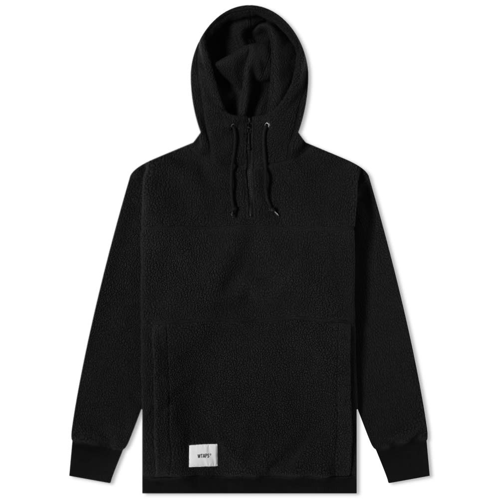 WTAPS Pine Cone Fleece Quarter Zip Hoody - 1