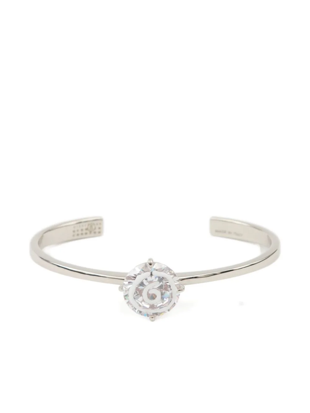 crystal-rose cuff bracelet - 1