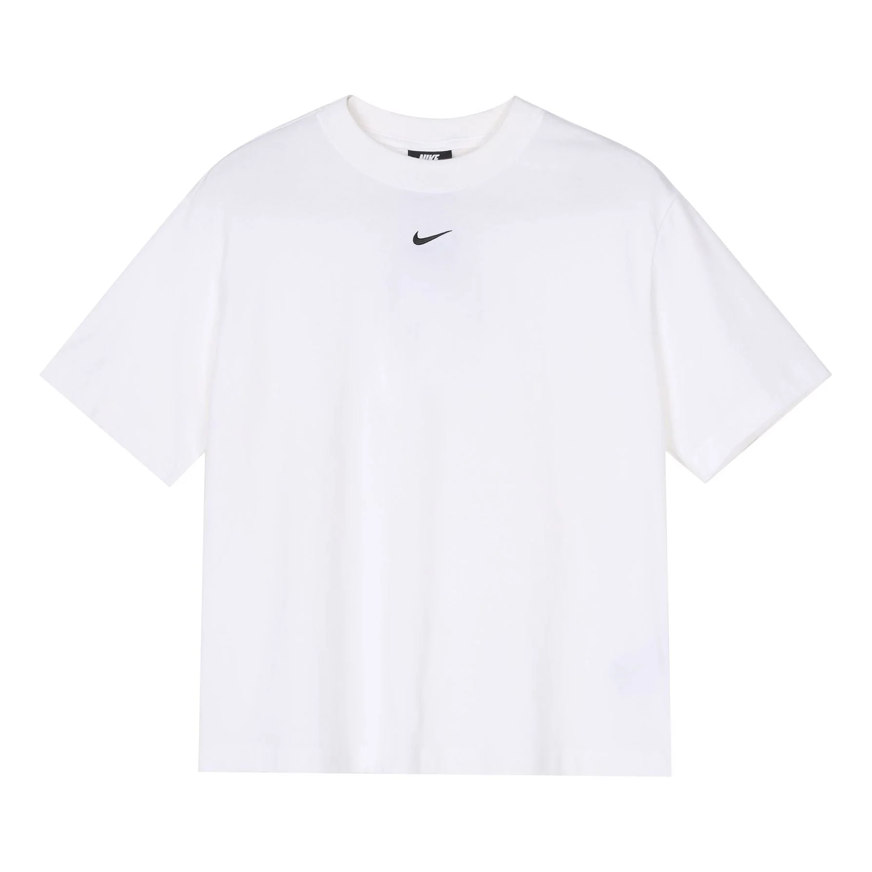 (WMNS) Nike AS W Nike Sportswear ESSNTL Top SS BF White CT2588-100 - 1