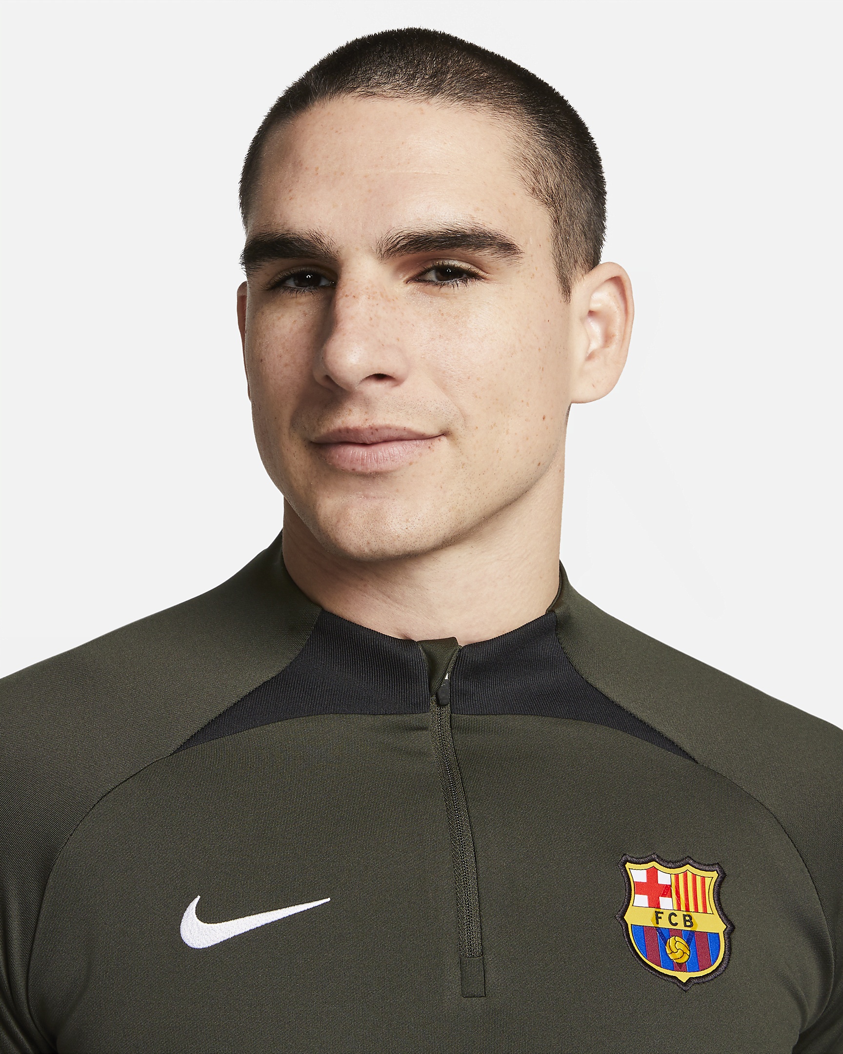 FC Barcelona Strike Nike Men's Dri-FIT Soccer Drill Top - 3