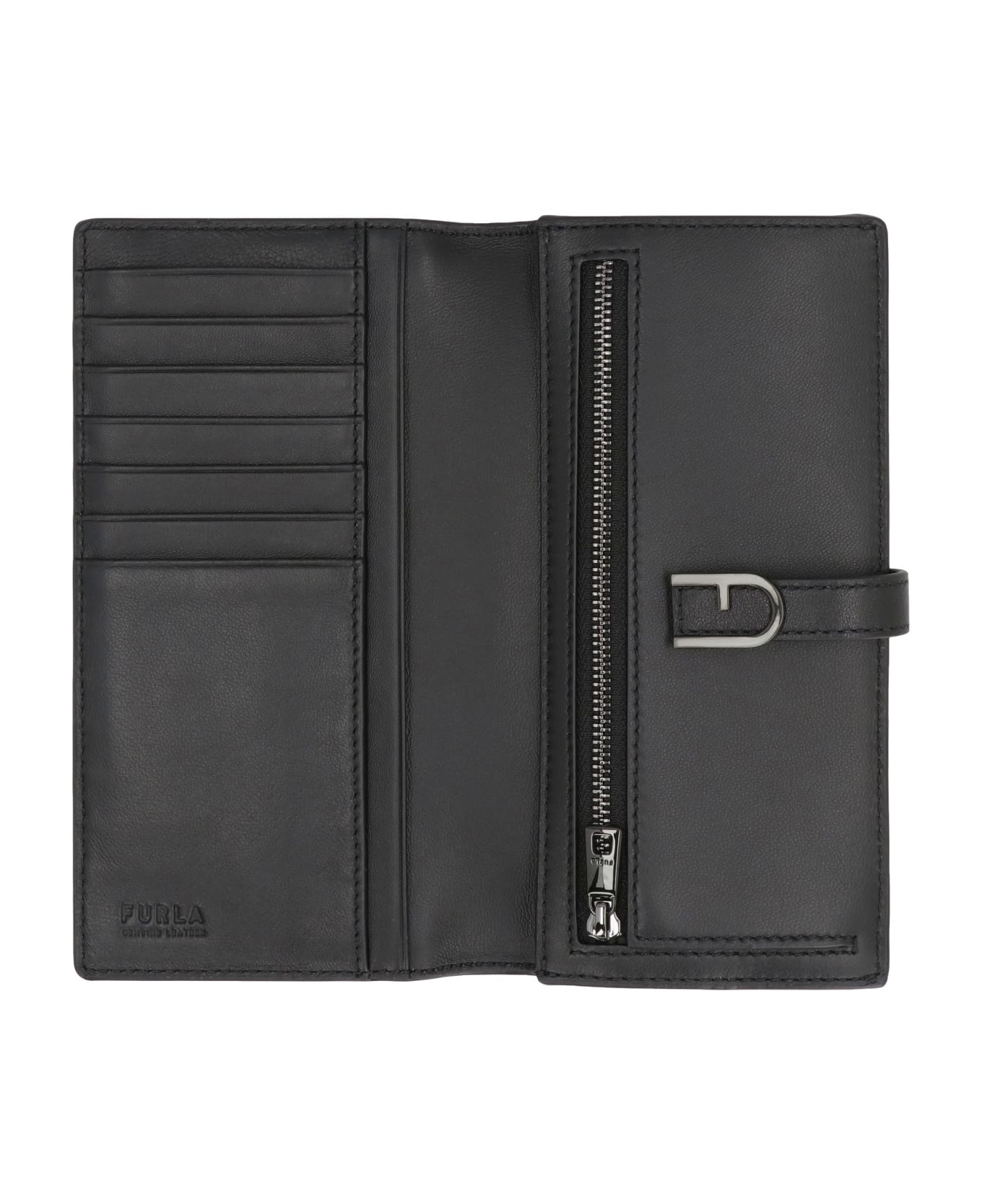 Flow Continental Wallet In Leather - 4