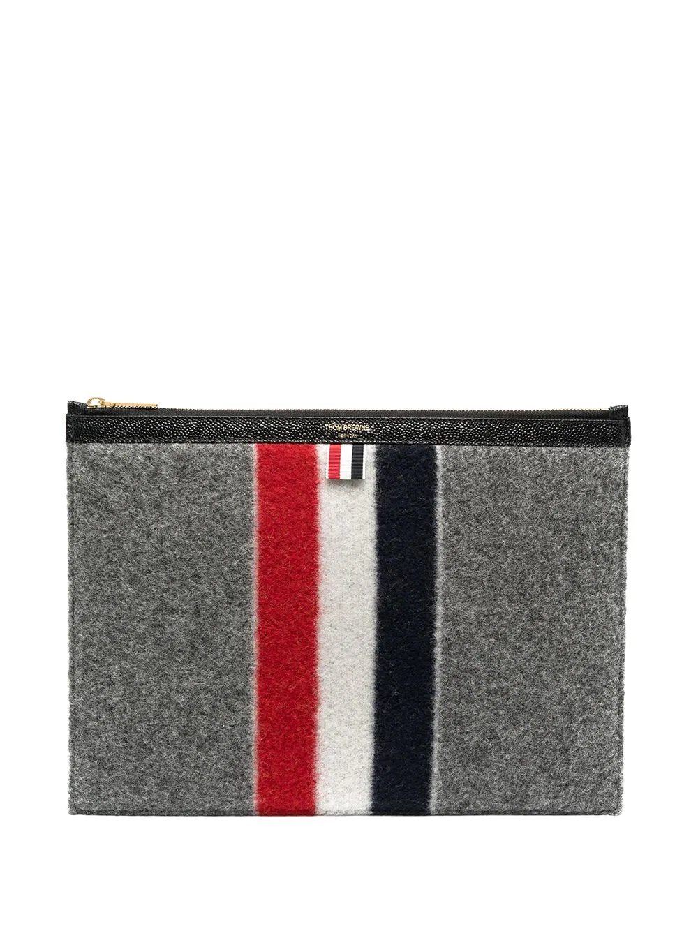 RWB stripe clutch bag - 1