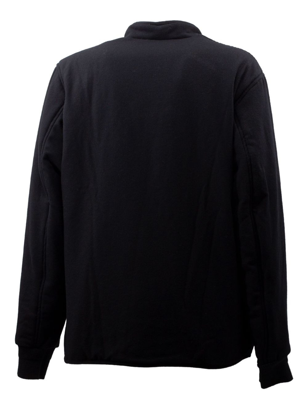 button-fastening collared jacket - 2