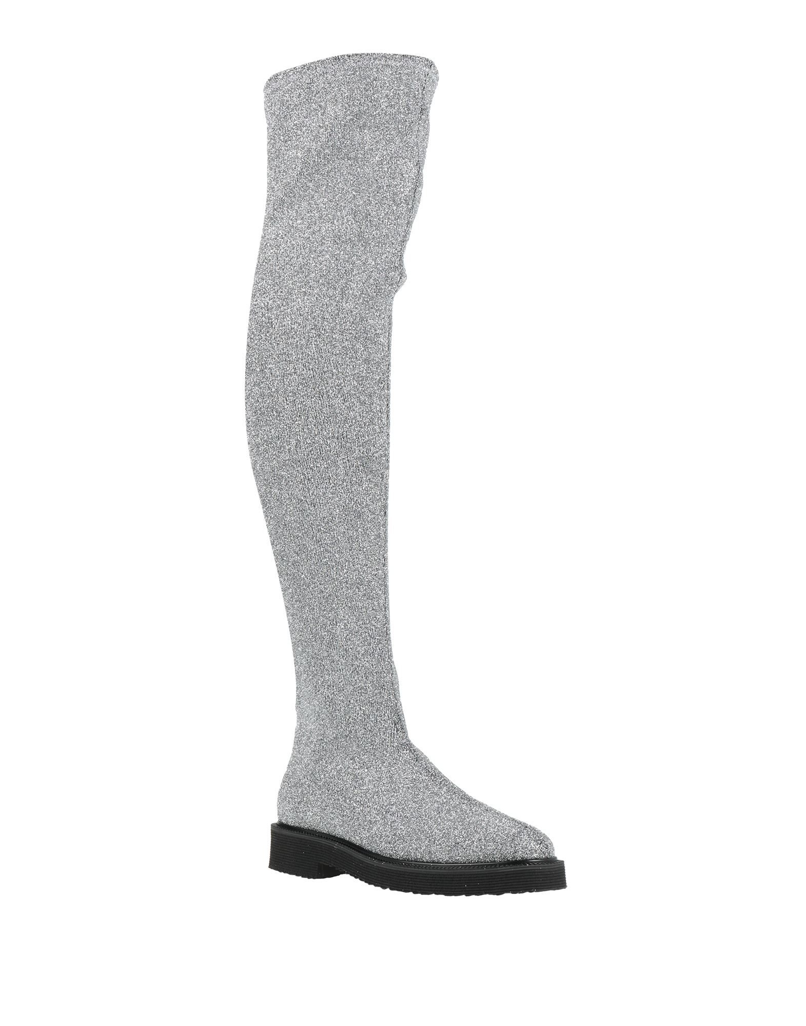 Silver Women's Boots - 2