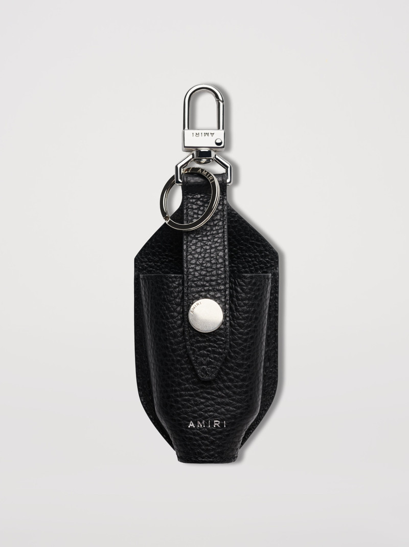 LEATHER HAND SANITIZER HOLDER 1