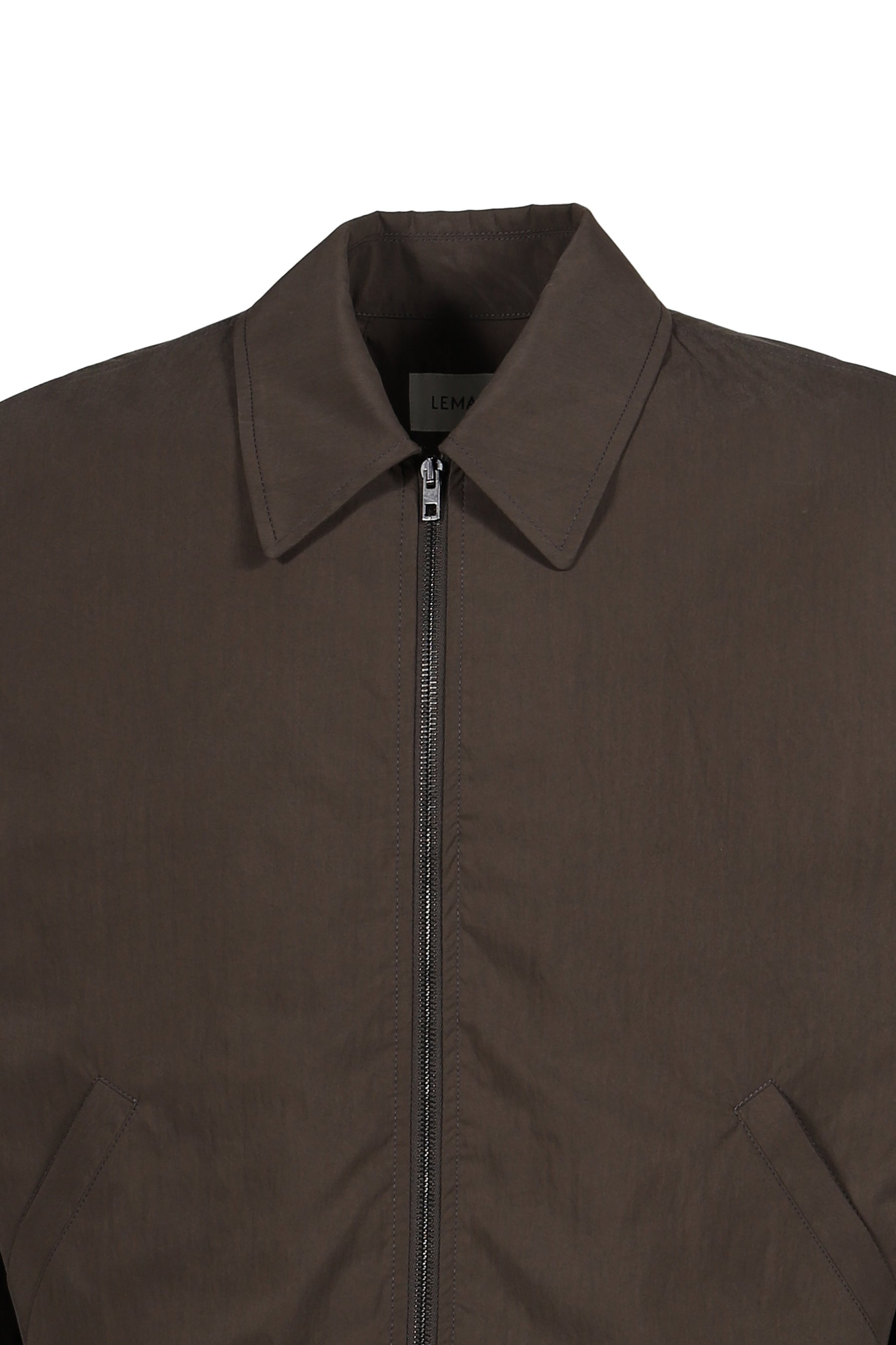 ZIPPED BLOUSON / CREAMY WHT - 8