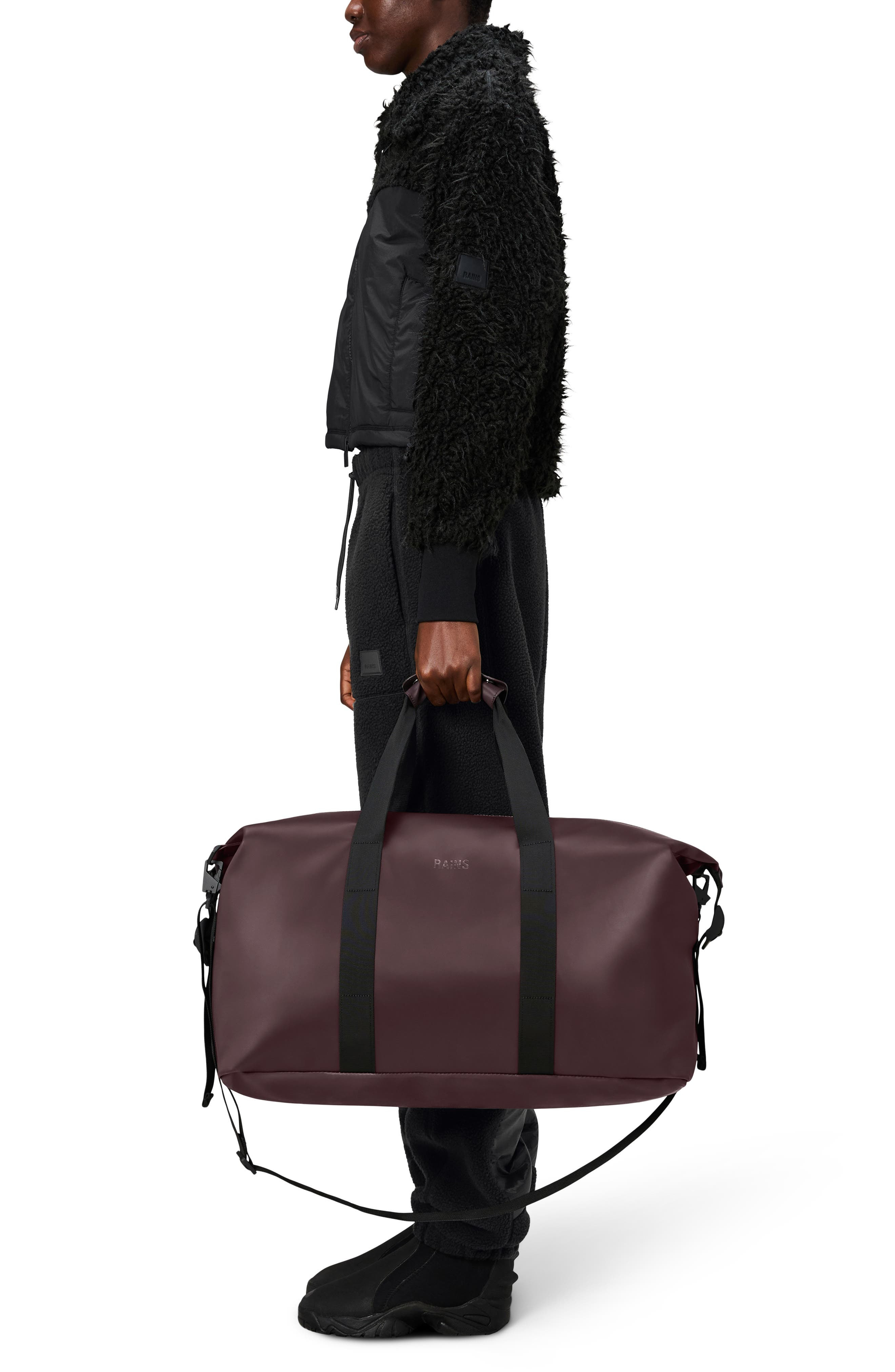 Rains Hilo Waterproof Weekend Bag in Depth at Nordstrom - 2