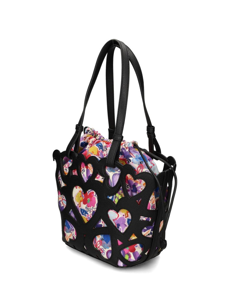 heart cutout tote bag 3