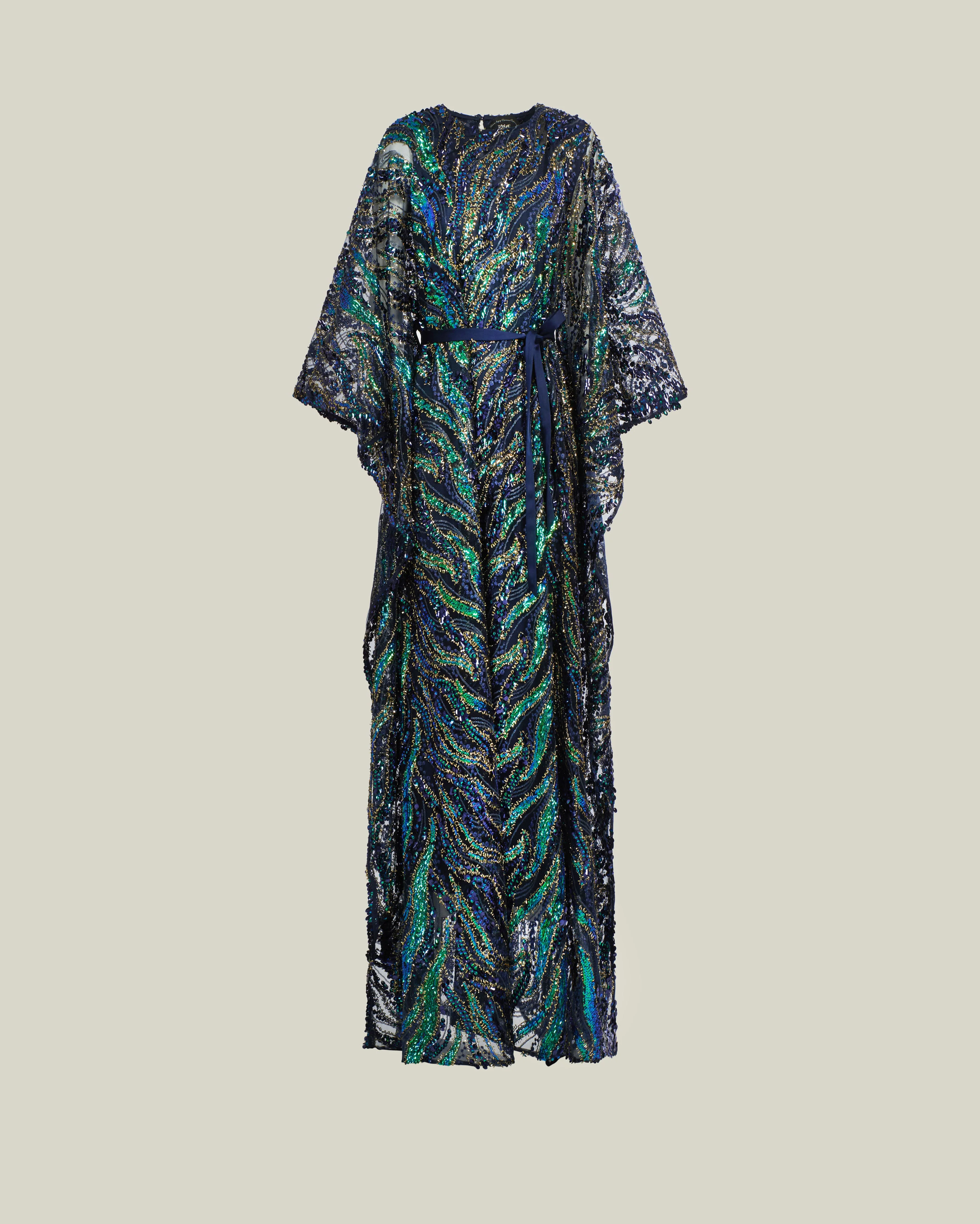 Firefly Kaftan in Multicolor - 1