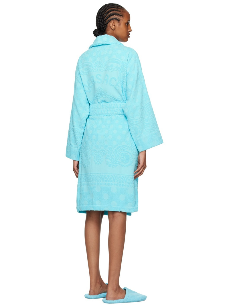 Blue Seashell Baroque Robe 3