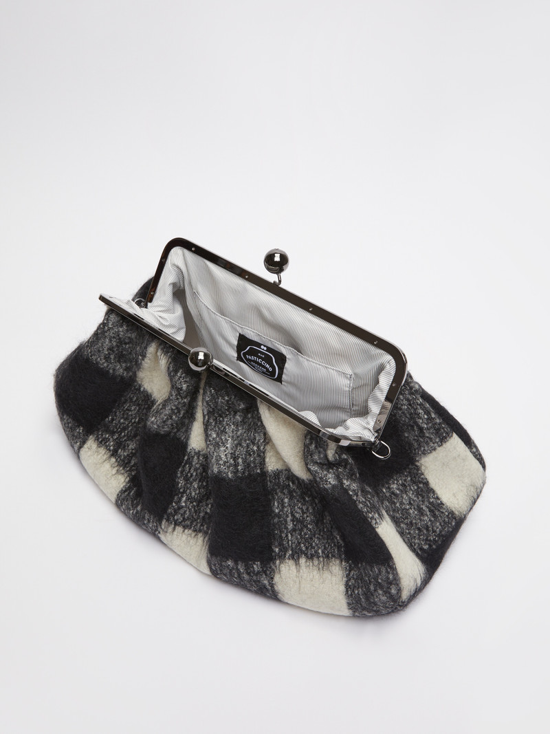 UMBRIA Large wool and alpaca Pasticcino Bag 6