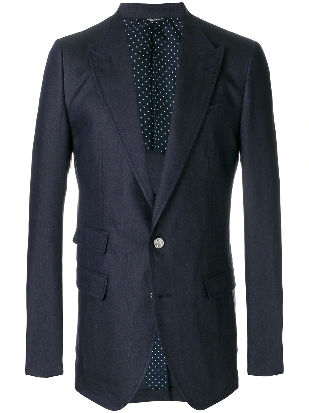 multi-pocket tailored jacket - 1