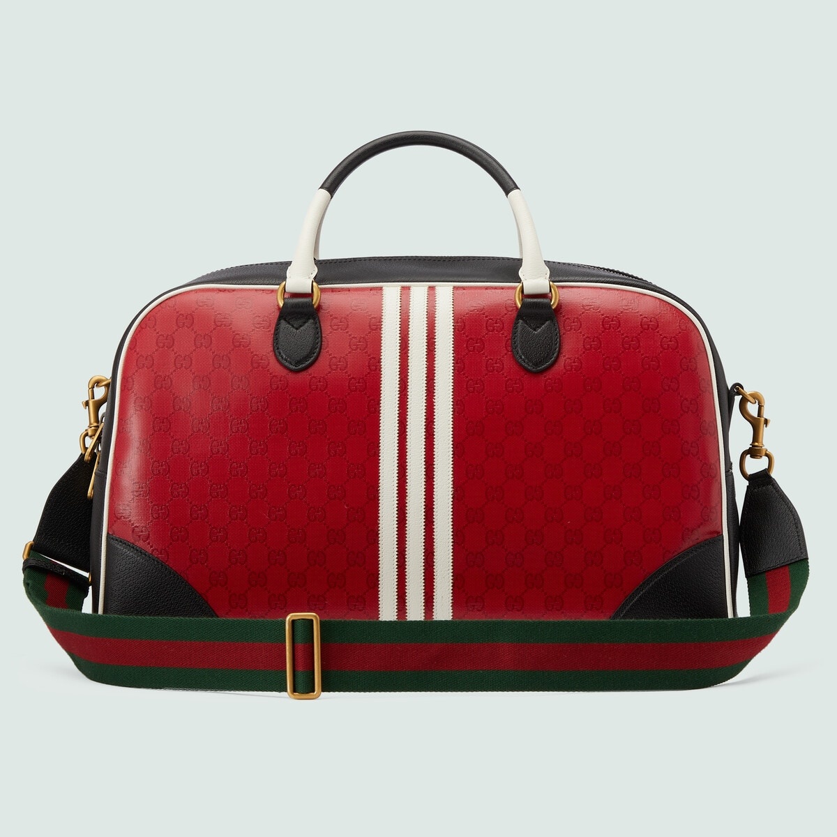 adidas x Gucci large duffle bag - 4