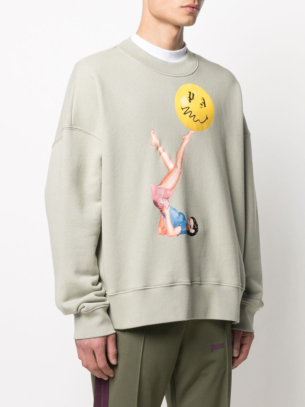 Juggler Pin Up crew-neck sweatshirt - 3