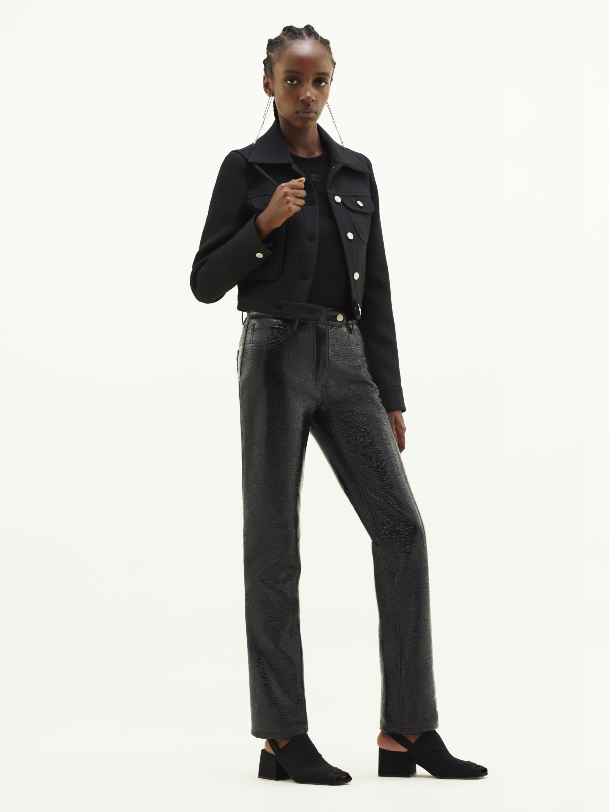 5-POCKET VINYL PANTS REEDITION - 3