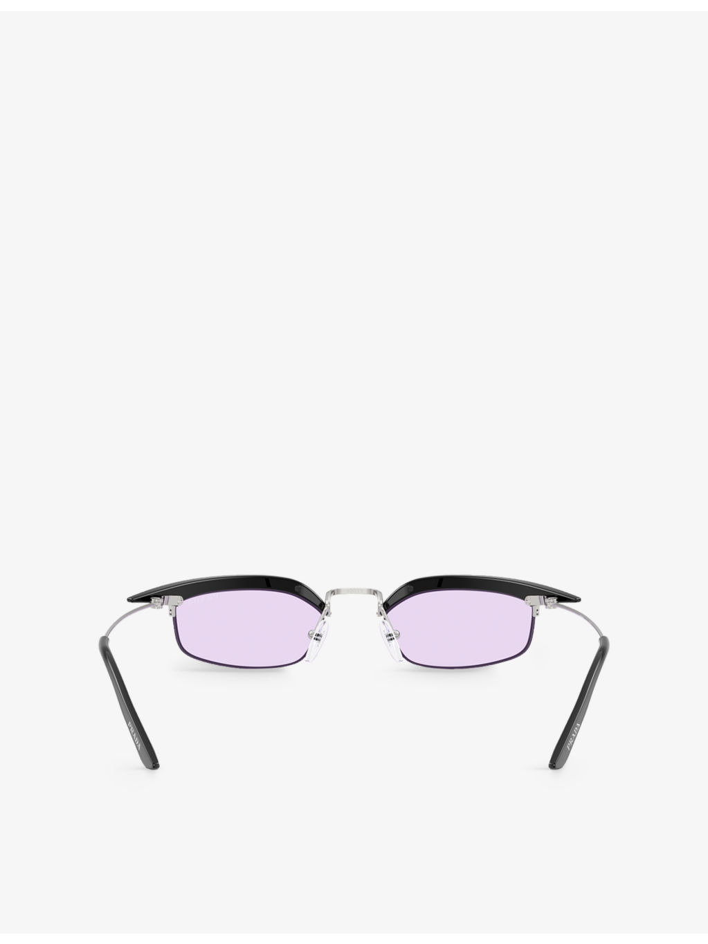 PR B50S Rectangle-Frame Metal Sunglasses - 4