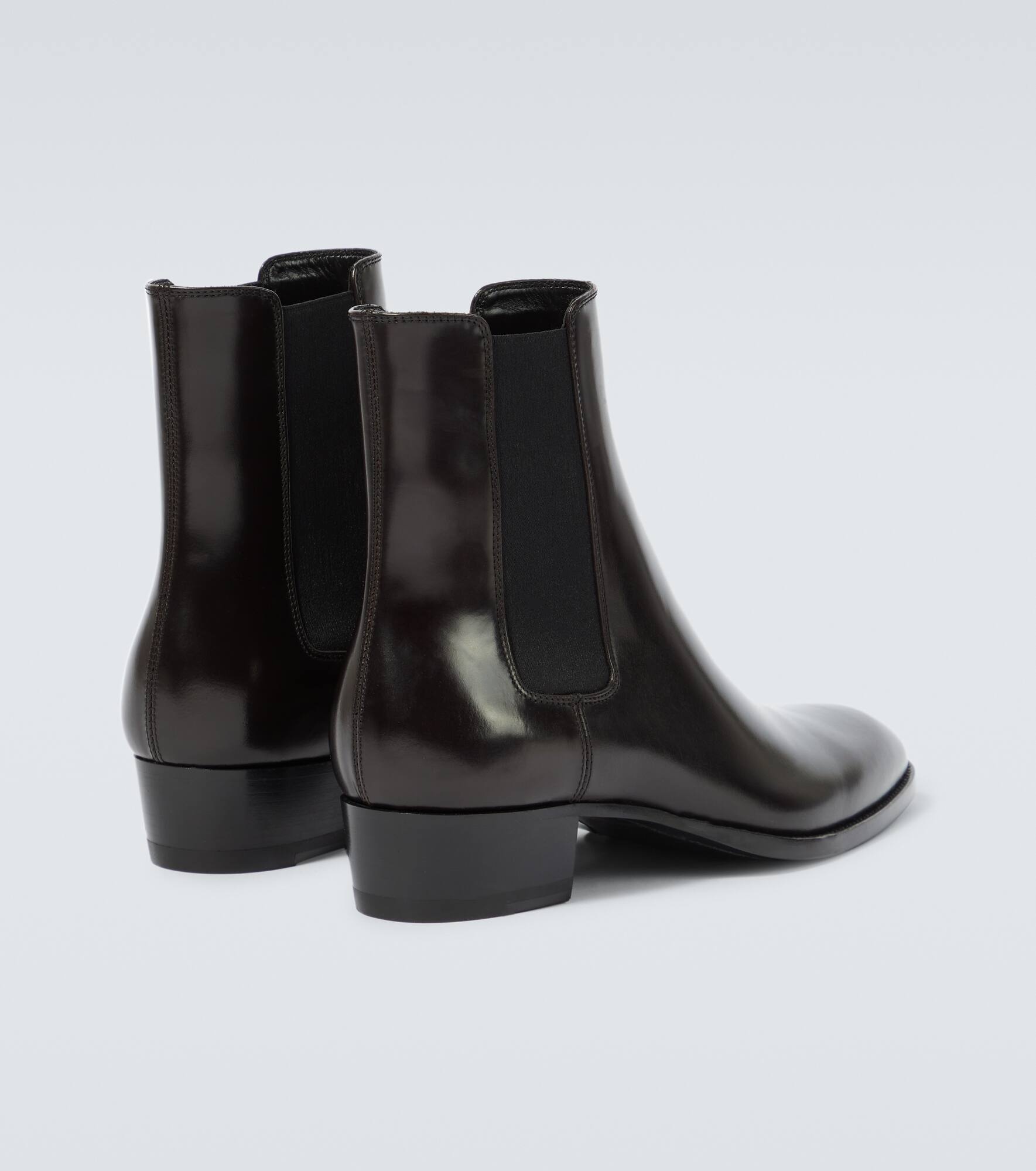 Wyatt leather Chelsea boots - 6