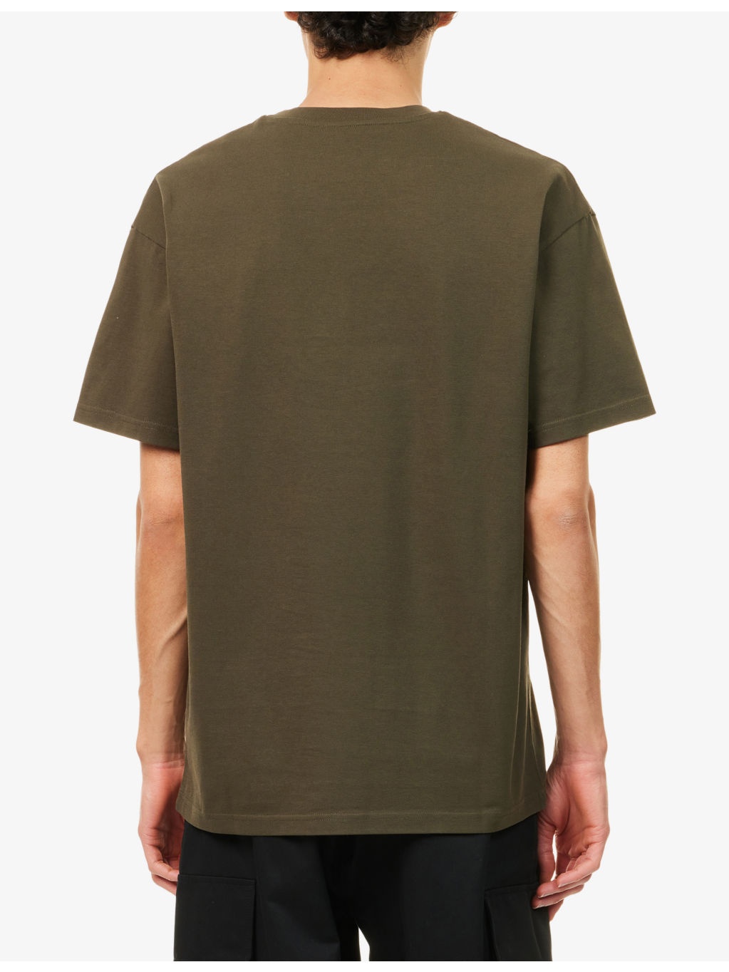 Logo-Print Regular-Fit Cotton T-Shirt - 4