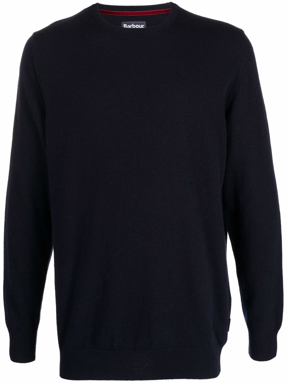 fine-knit crew-neck jumper - 1