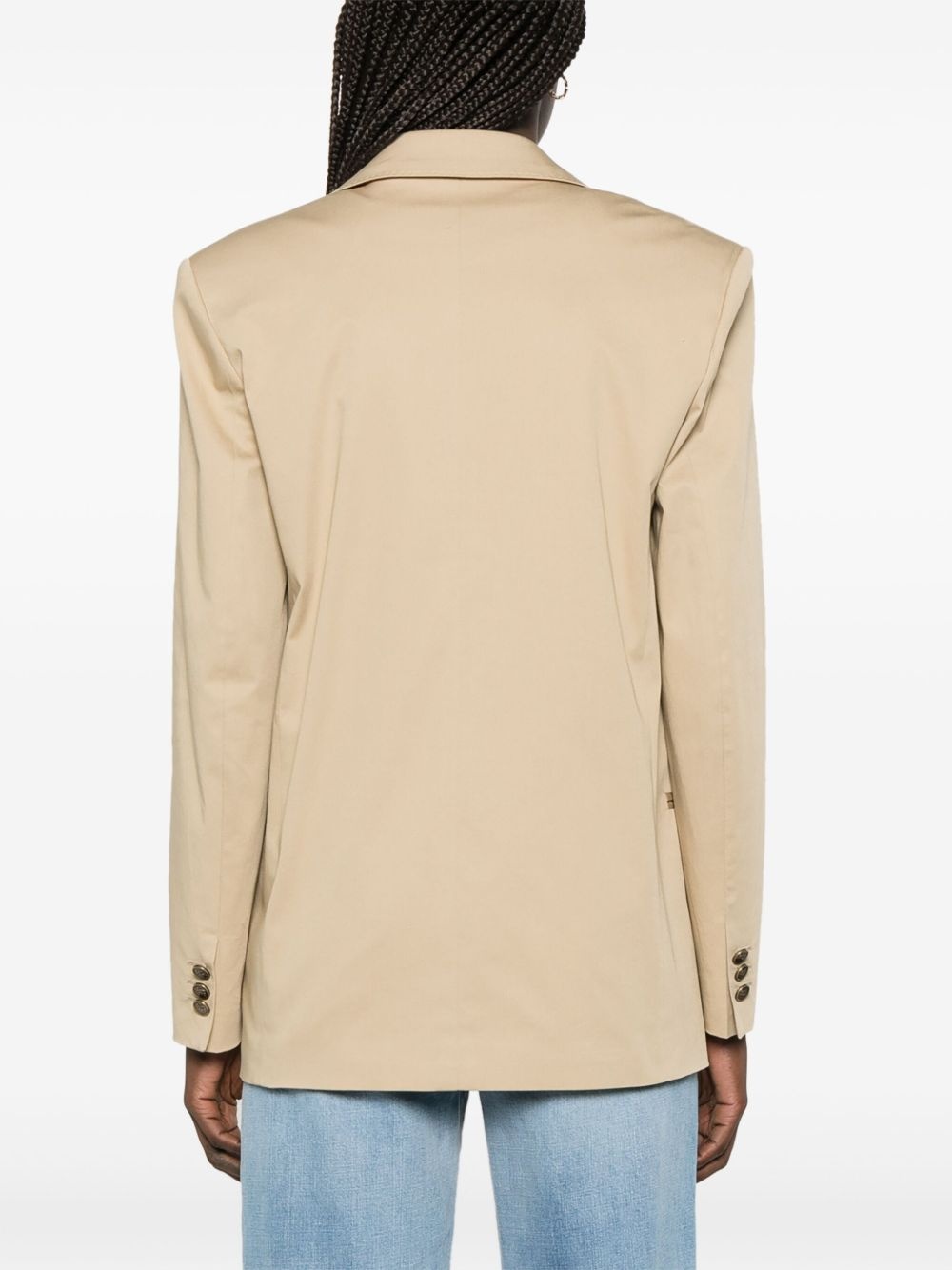 notched-lapels blazer - 4