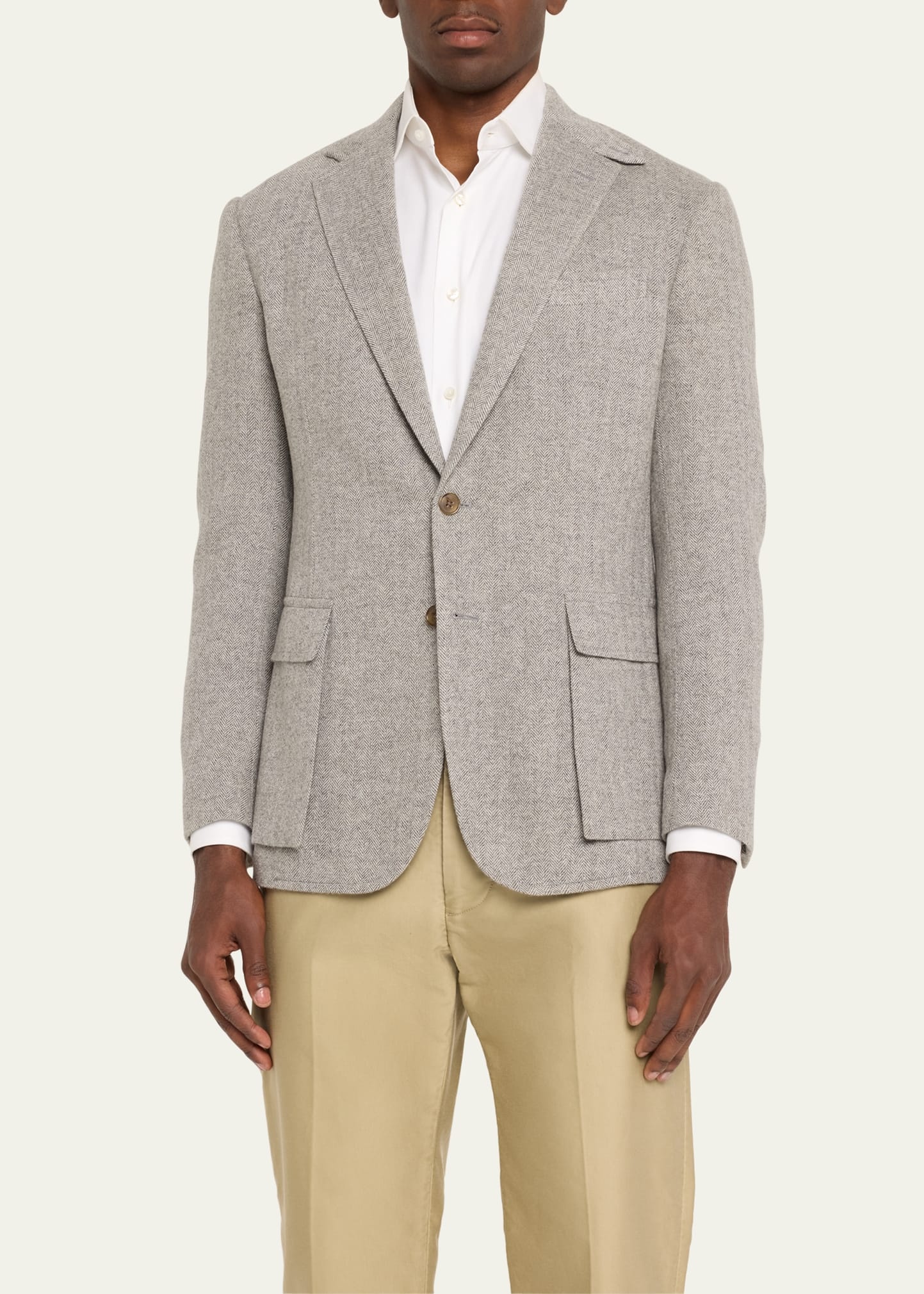 Men's Kent Bellows Herringbone Sport Coat - 4