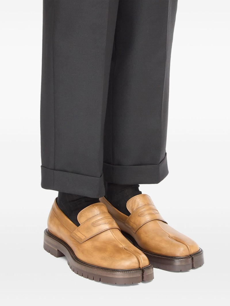 Tabi leather loafers 6