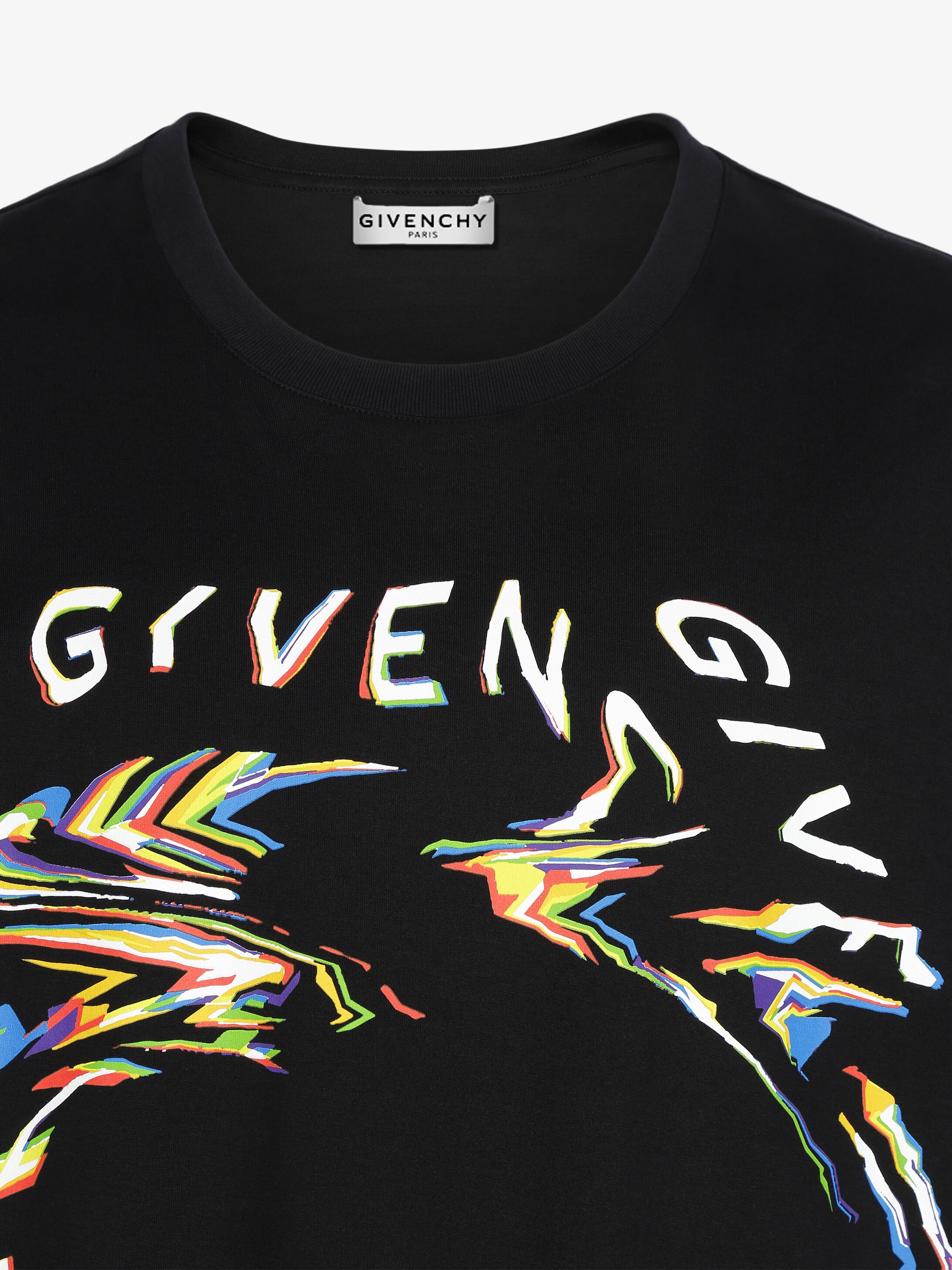 GIVENCHY Glitch printed t-shirt - 5