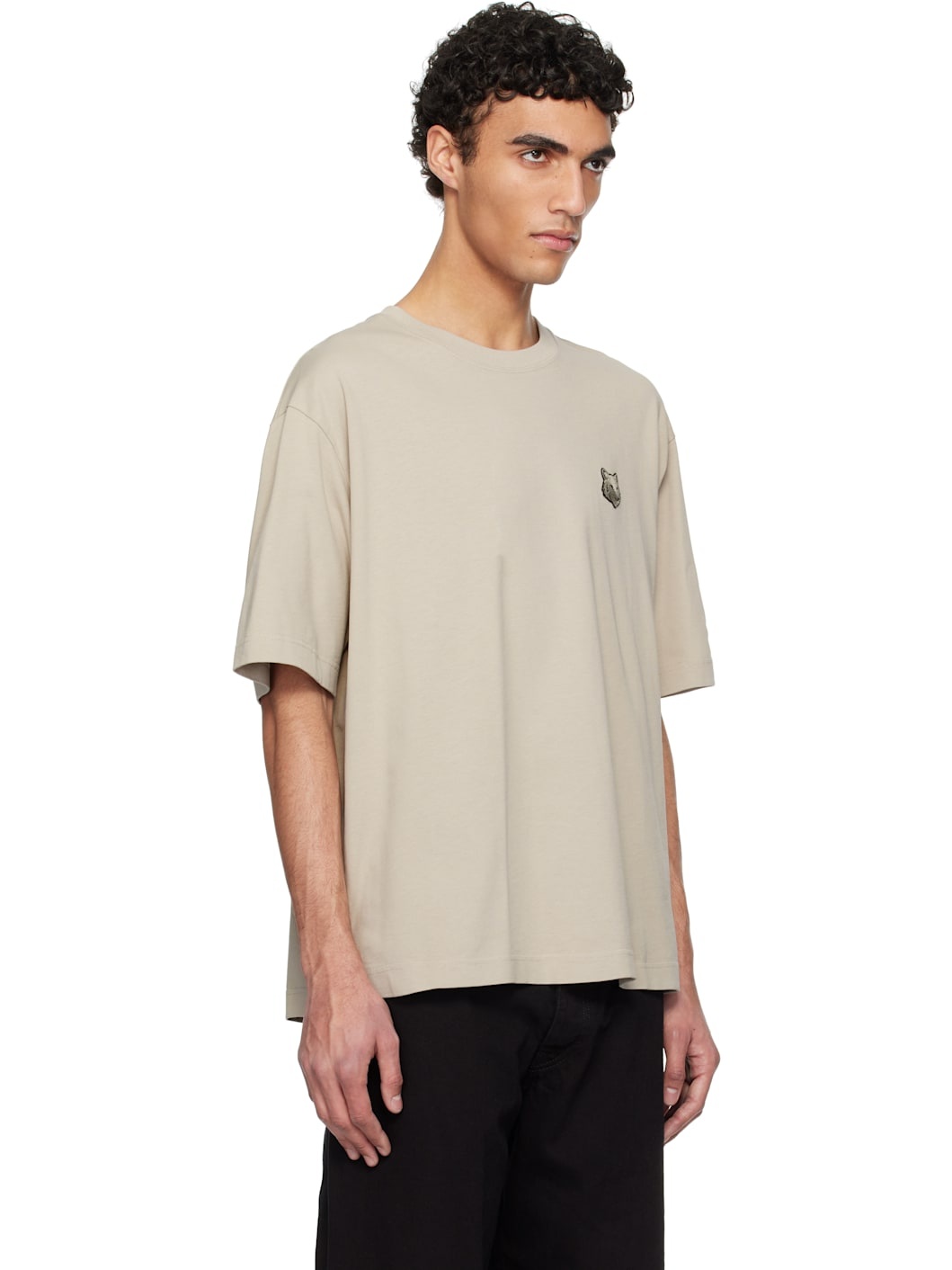 Off-White Bold Fox Head Patch Oversize T-shirt - 2
