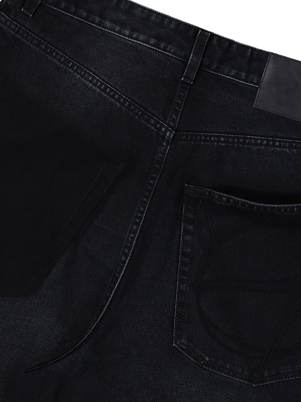 Anarchy painted cropped jeans - 5
