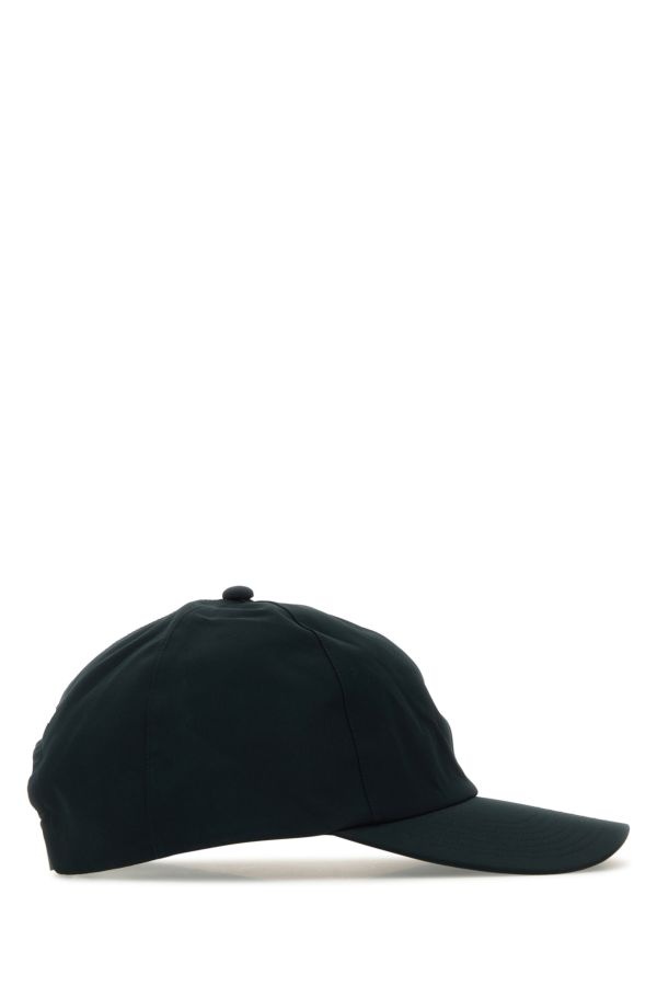 Black polyester baseball cap - 2