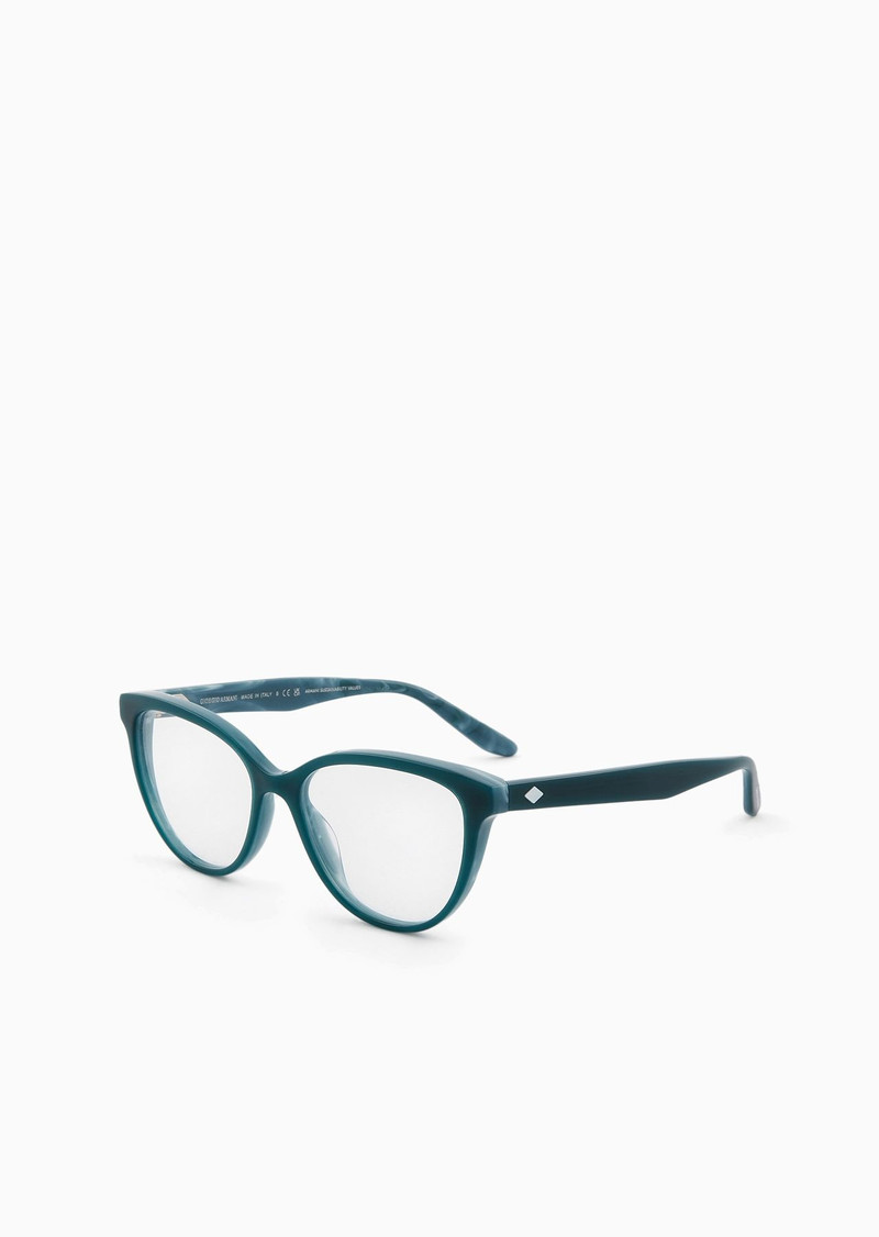 GIORGIO ARMANI Women’s cat-eye eyeglasses outlook