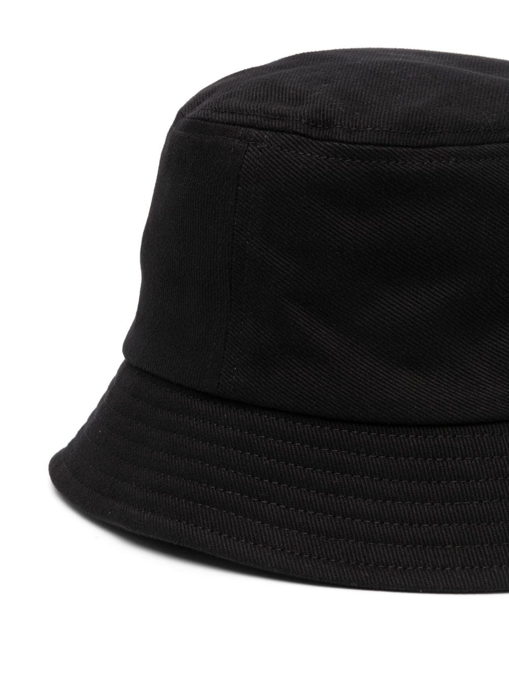 Haley embroidered-logo cotton bucket hat - 2