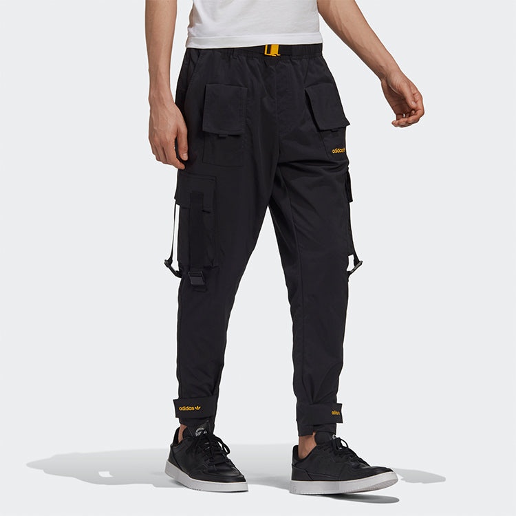 adidas originals TECH PANT Multiple Pockets Cargo Sweatpants Black GJ6719 - 3