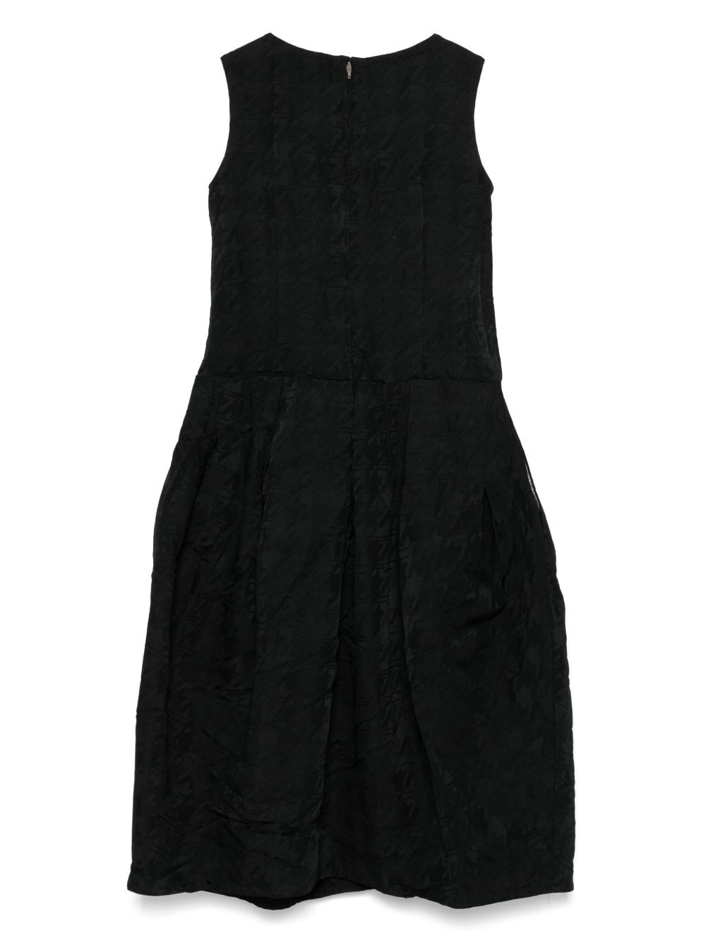 jacquard midi dress - 2