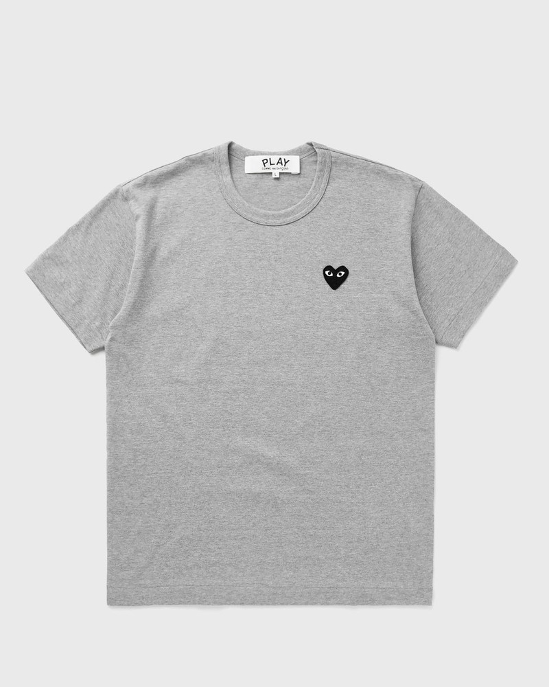 T-SHIRT BLACK EMBLEM KNIT - 1