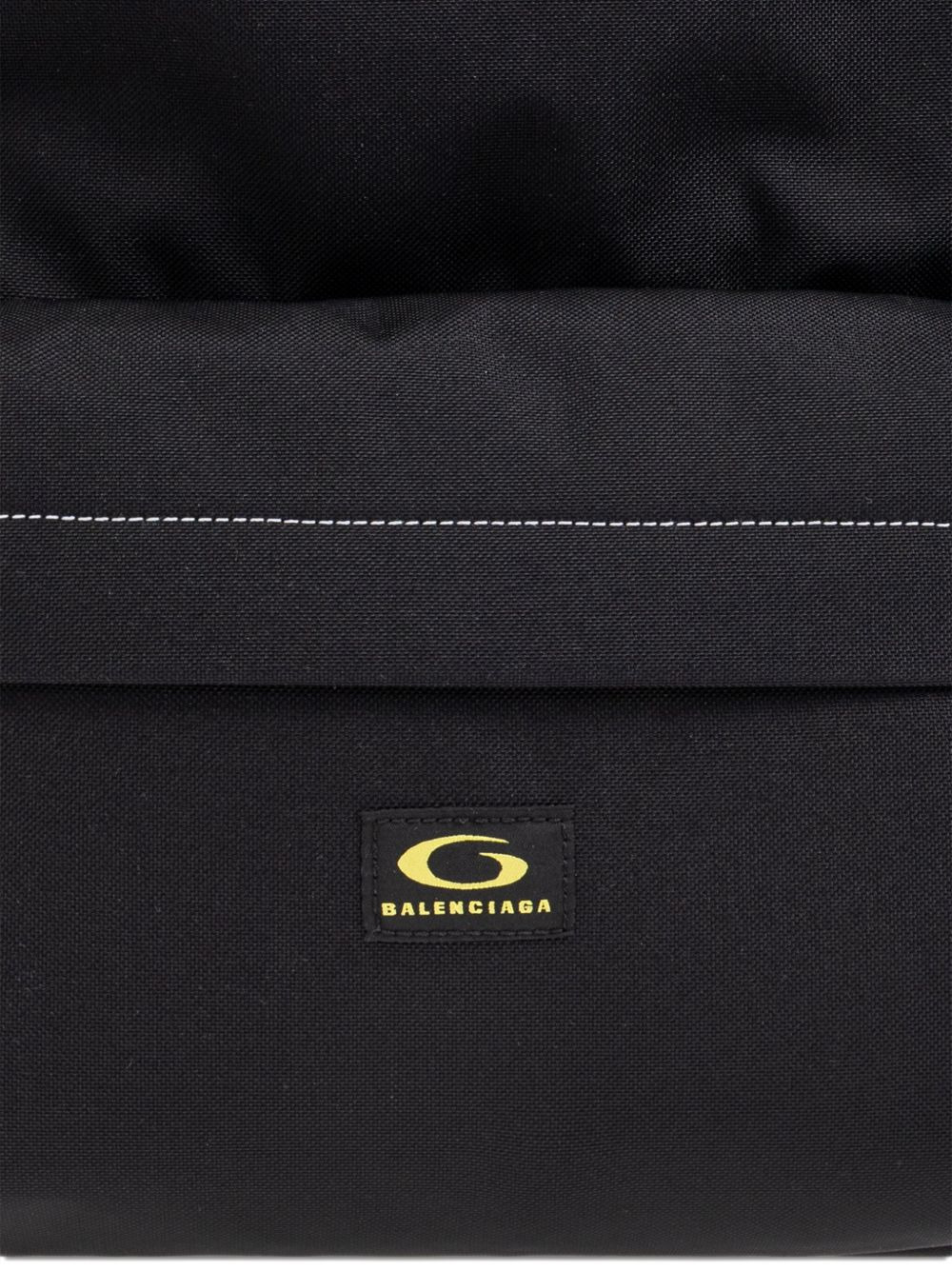 logo-plaque backpack - 6