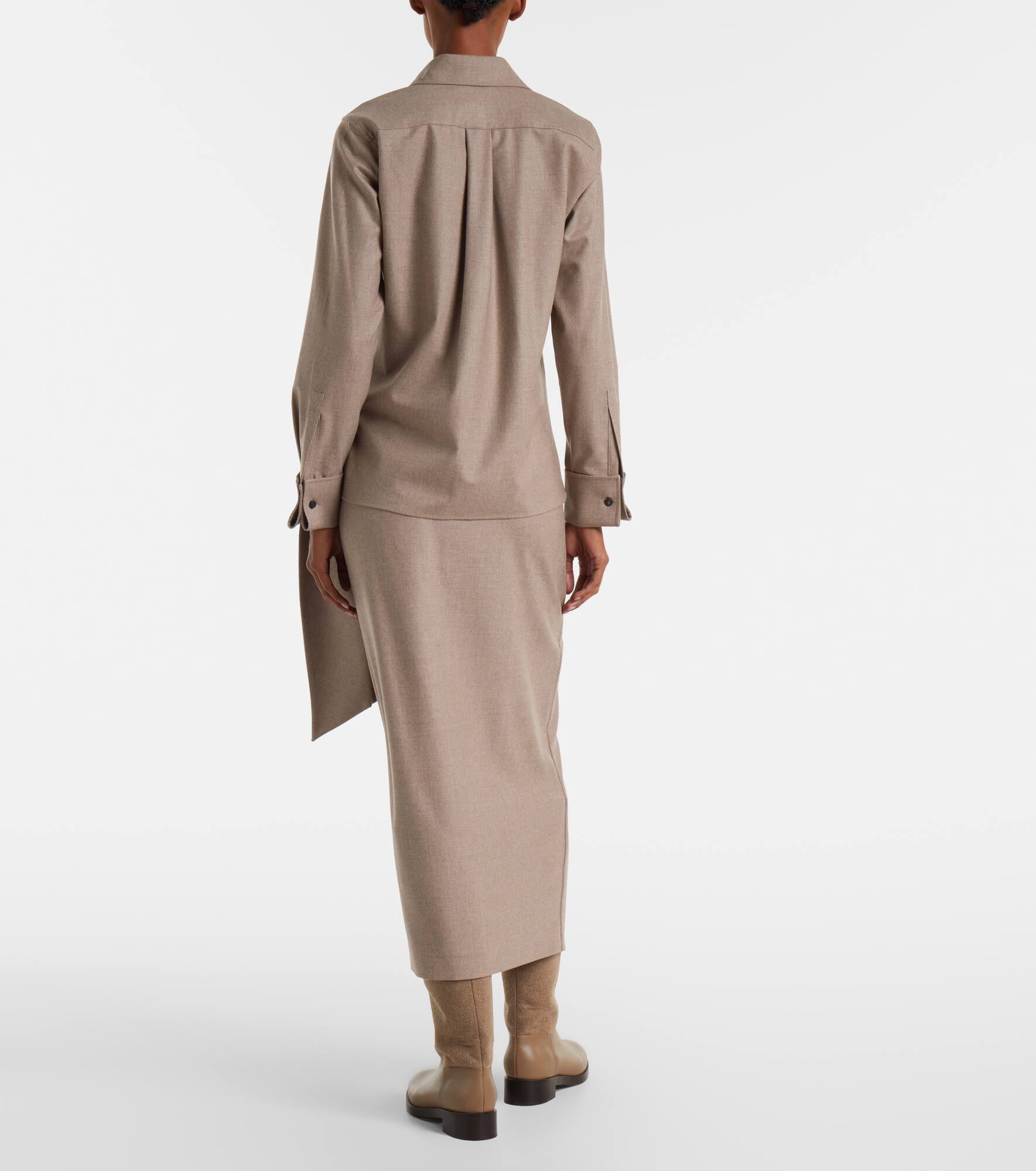 Tebaide cashmere-blend shirt - 3