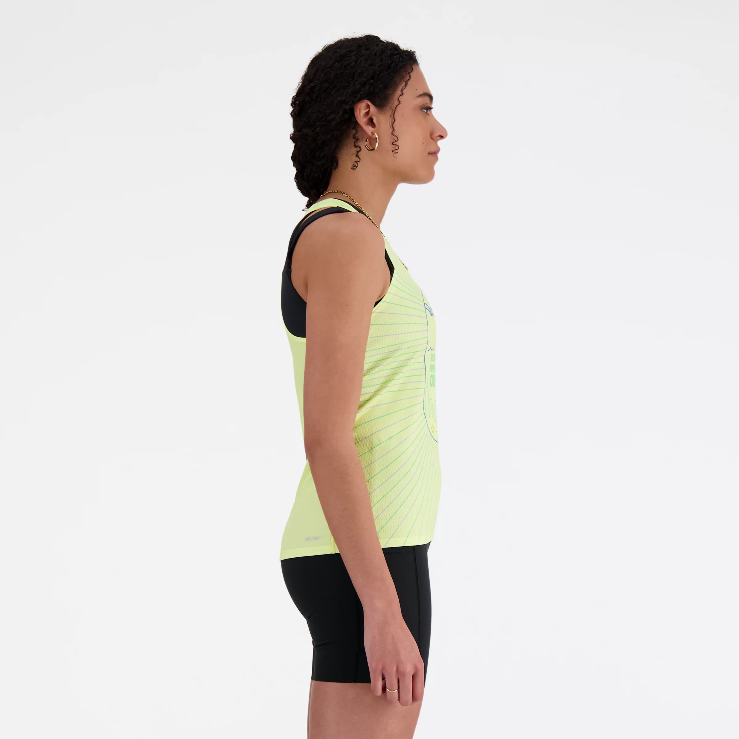 NYRR Boroughs Printed Singlet - 3