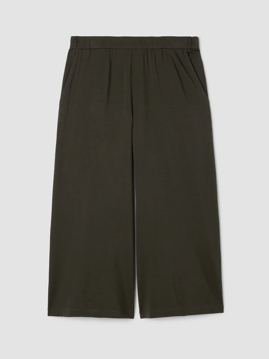 Stretch Jersey Knit Culotte - 1