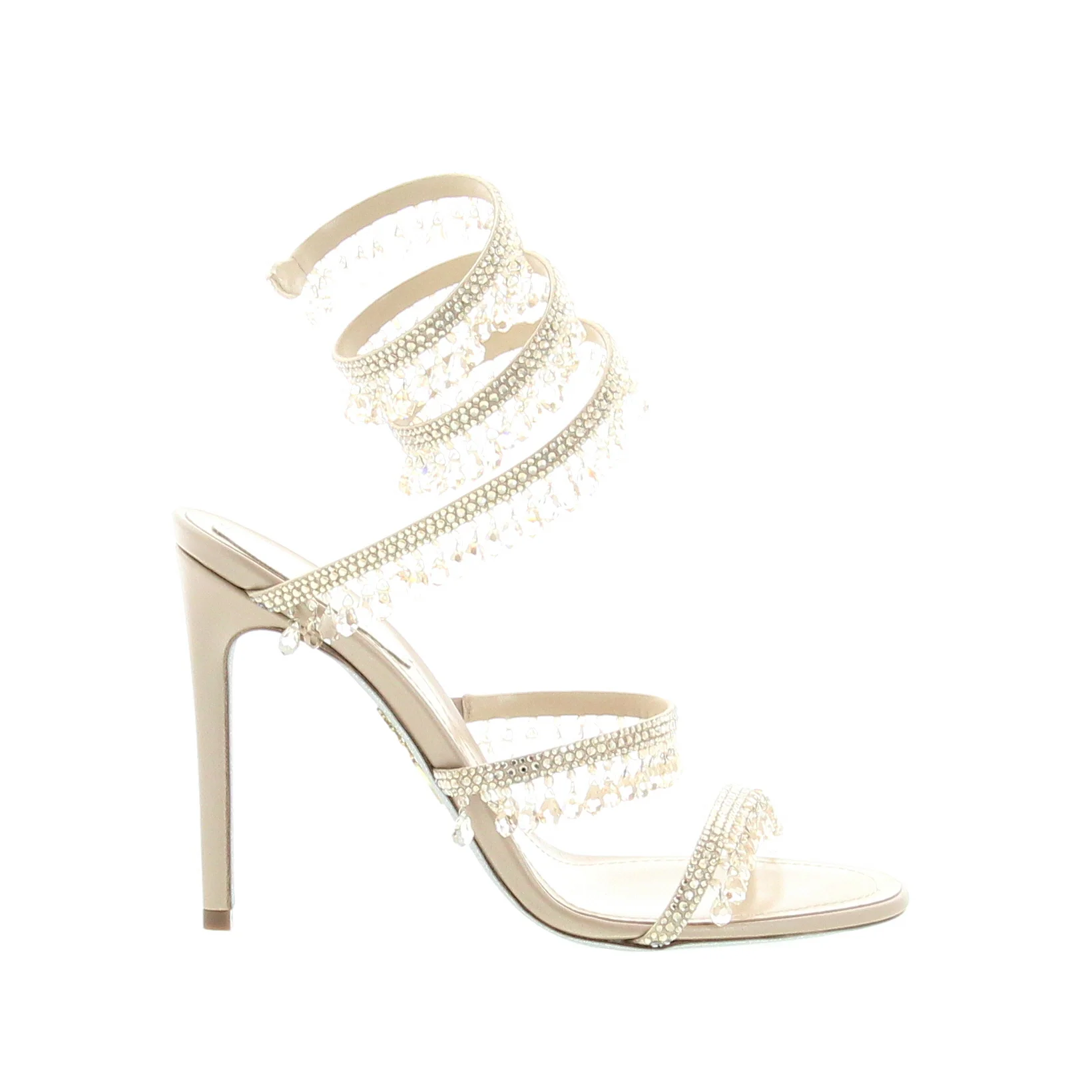 Rene Caovilla – Chandelier Sandal – Beige - 1